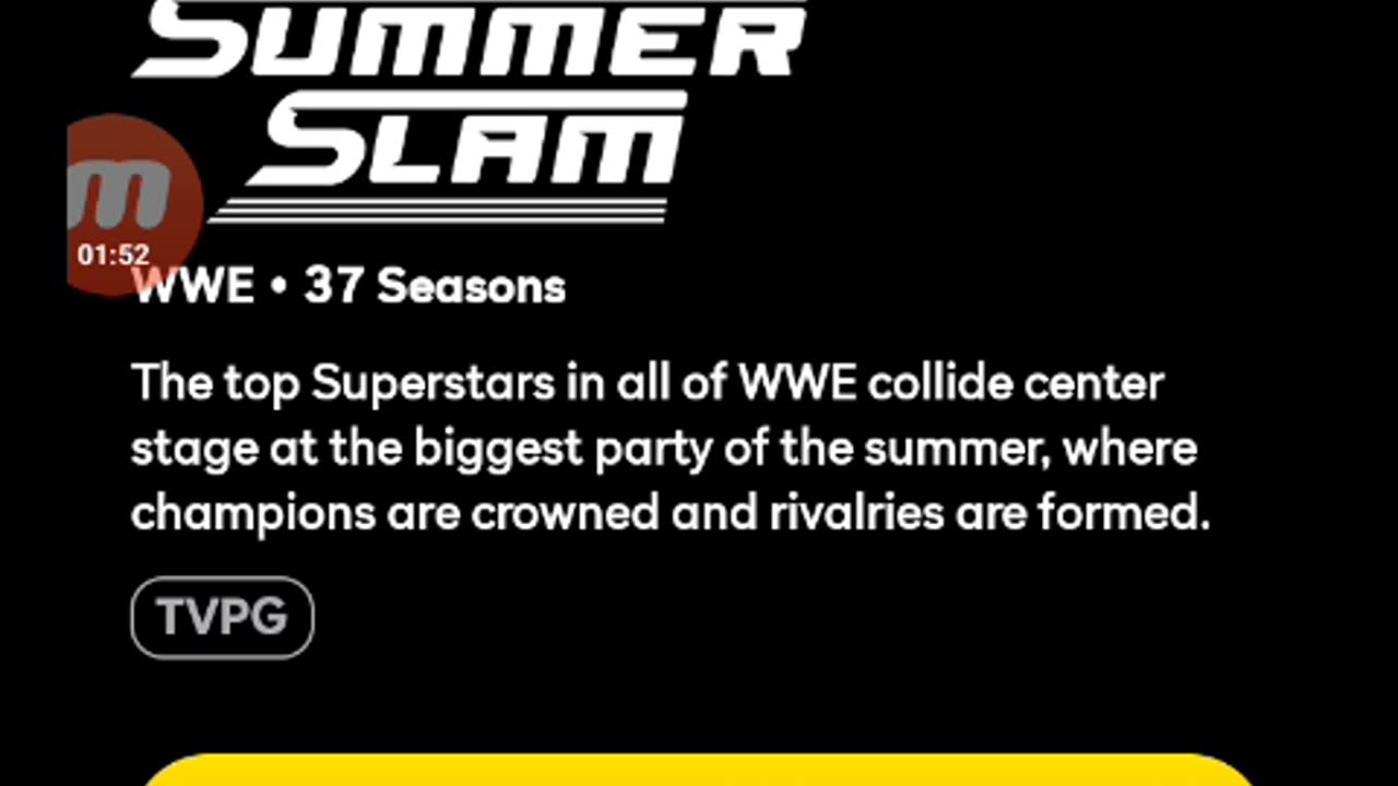 WWE Summerslam 2021