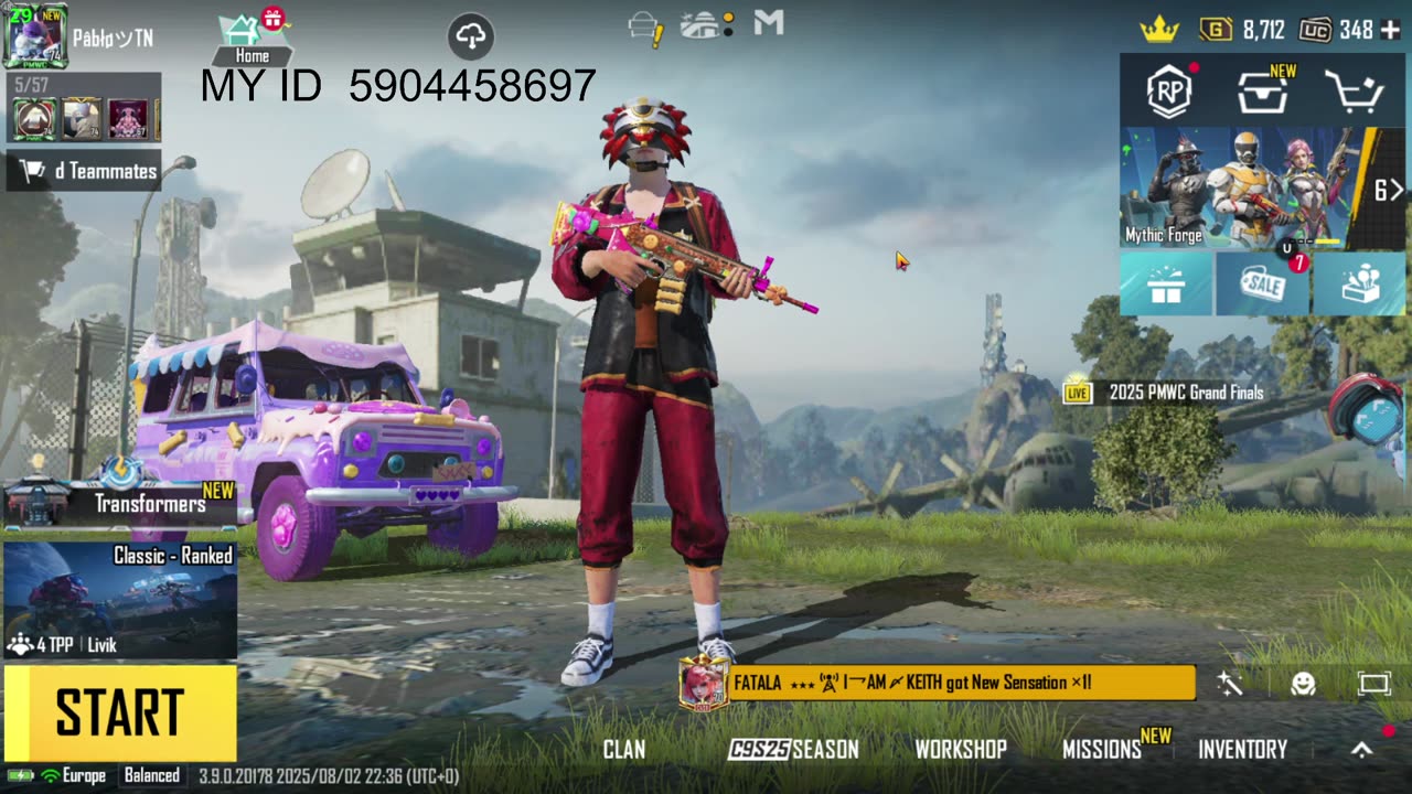 PUBG Mobile Global 🌍 | Squad Push + Viewers Match 💥