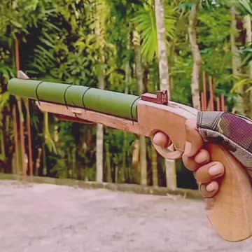 DIY Bamboo Shotgun – Handmade Toy Gun from Nature