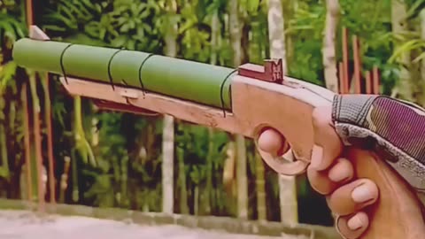 DIY Bamboo Shotgun – Handmade Toy Gun from Nature