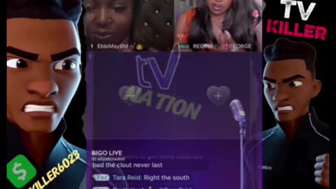 PINK TABLE TALK EBBIMAY & LIYAH