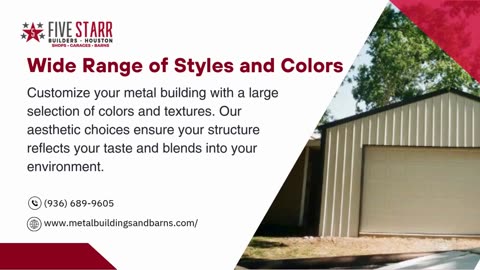 Texas's Trusted Wood Frame Metal Buildings Experts - Five Star Metal Builders