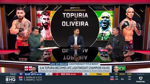 Ilia Topuria KNOCKS OUT Charles Oliveira in 1st Round, becomes Lightweight Champion UFC 317 Recap
