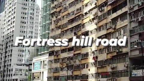 At Fortresshill Road Hongkong