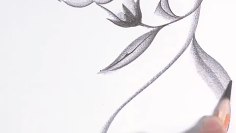 How To Draw A Simple Flower Drawing #drawing #Art #howtodraw