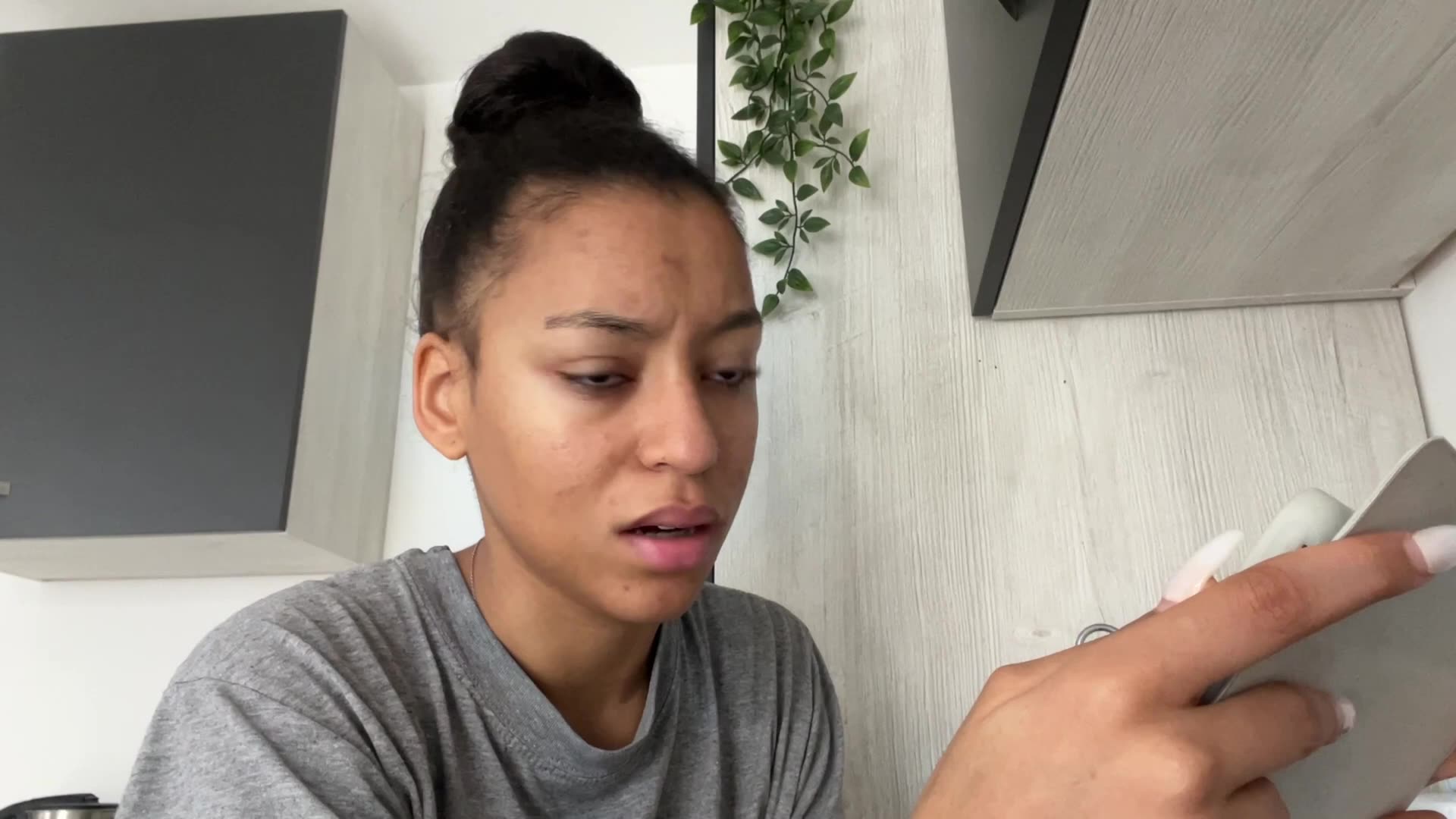 Guten morgen with meine frau