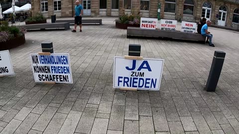 Werbung 💥 Mahnwache Nr. 267 💥 in Schwäbisch Gmünd am 18.11.2025