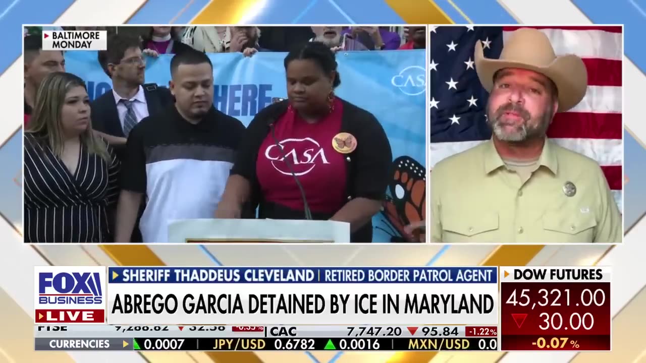 Baltimore witnesses protests against ICE's release of a suspected MS-13 gangbanger.