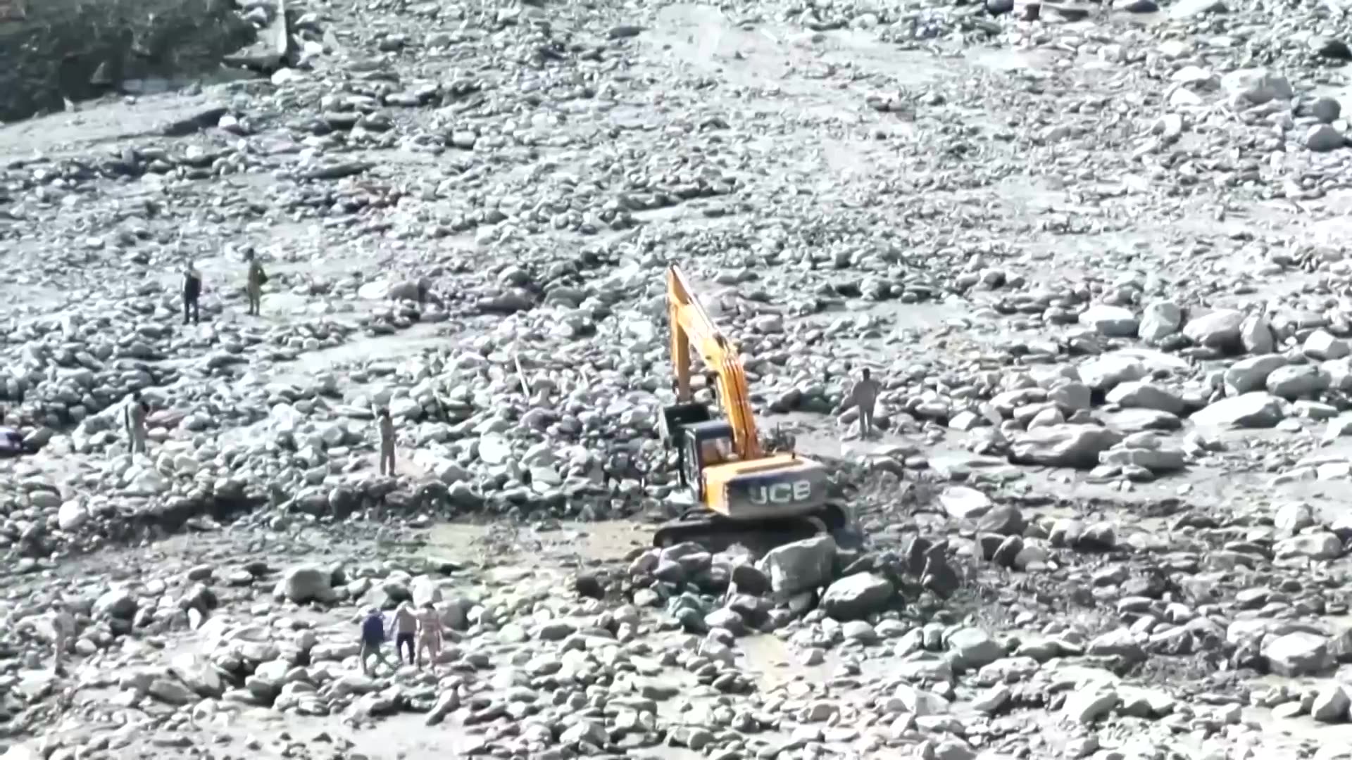 Houses buried under mudslide in India’s flood-hit Uttarakhand