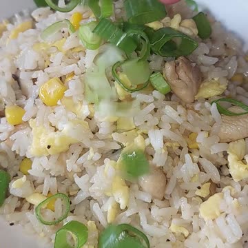 Super Easy Overload 5 Minutes Fried Rice Recipe #food #cooking #recipe #shorts