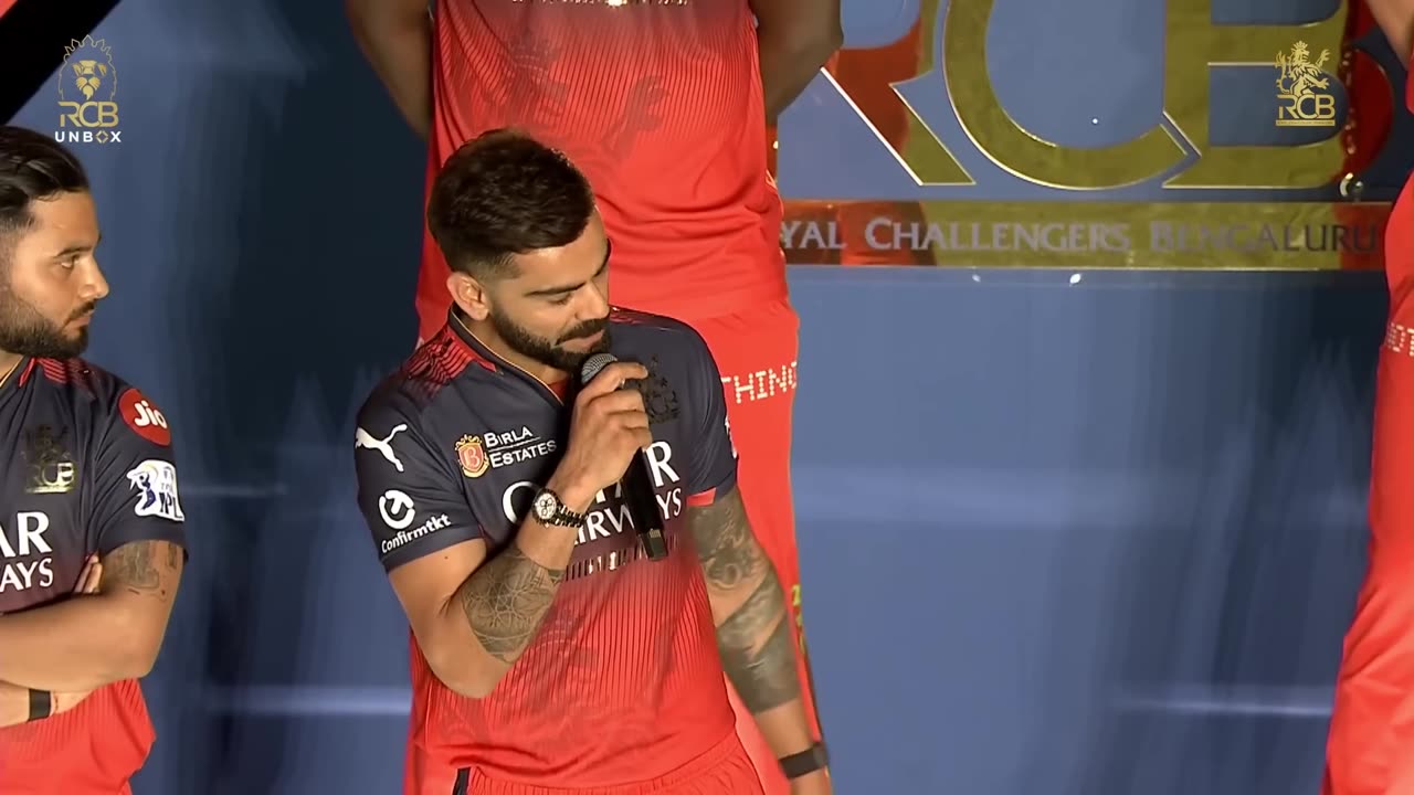 RCB Unbox 2025 Rajat’s First Speech as Captain at Bengaluru IPL 2025