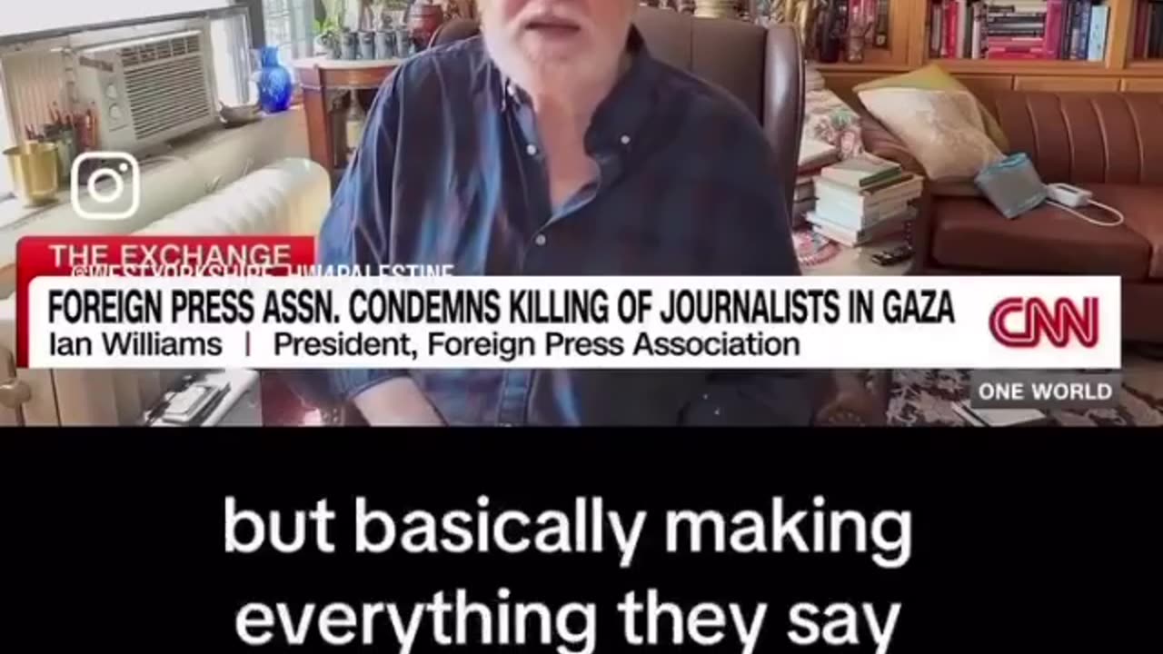 CNN reporter attempts to justify the deliberate murder of journalist Anas Al-Sharif by Israeli occupation forces | If you still believe in the ‘HAMAS’ narrative you’re a fool.