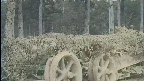 47 - Shadows crawl across the wire - WW1 Inspired Trench Music - Colourized Footage