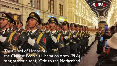 Russia Holds Rehearsal For Victory Day Parade