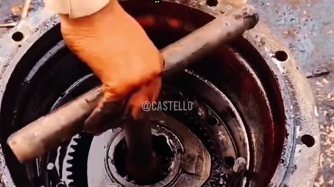 "Watch the Pros: Step-by-Step Heavy Tractor Disassembly and Repair!"