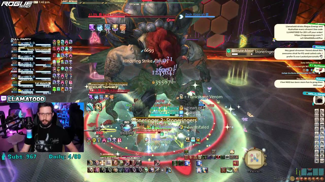 FFXIV 4% M7S Enrage to clear! Unreal w/ Viewers