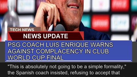 Psg Coach Luis Enrique Warns Against Complacency I