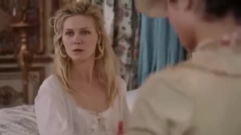 Kirsten Dunst funny nude scene Marie Antoinette