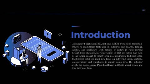 Top Features Every dApp Should Have in 2025
