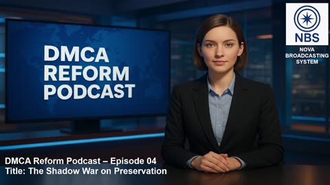 NBS DMCA Reform - Episode 04 - The Shadow War on Preservation