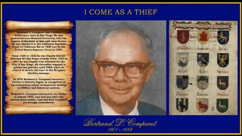 I COME AS A THIEF by Bertrand L. Comparet