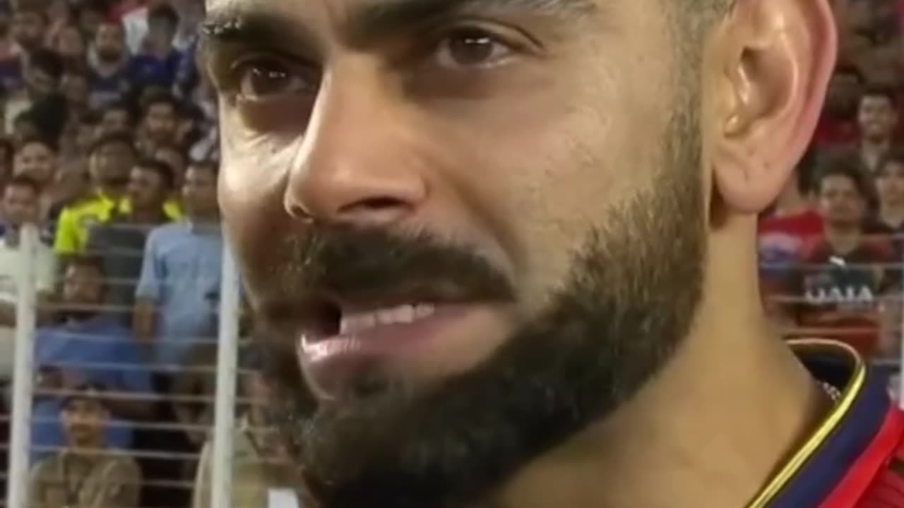 Virat Kohli very exciting. in 2025 IPL FINAL