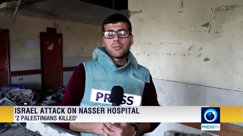 Israel attack on Nasser Hospital