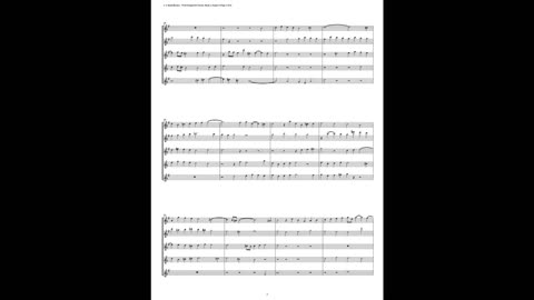 J.S. Bach - Well-Tempered Clavier: Part 2 - Fugue 09 (Flute Quartet)