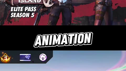 season 5 elite pass animation video #trendingshorts #elitepass #freefirelovers #shorts