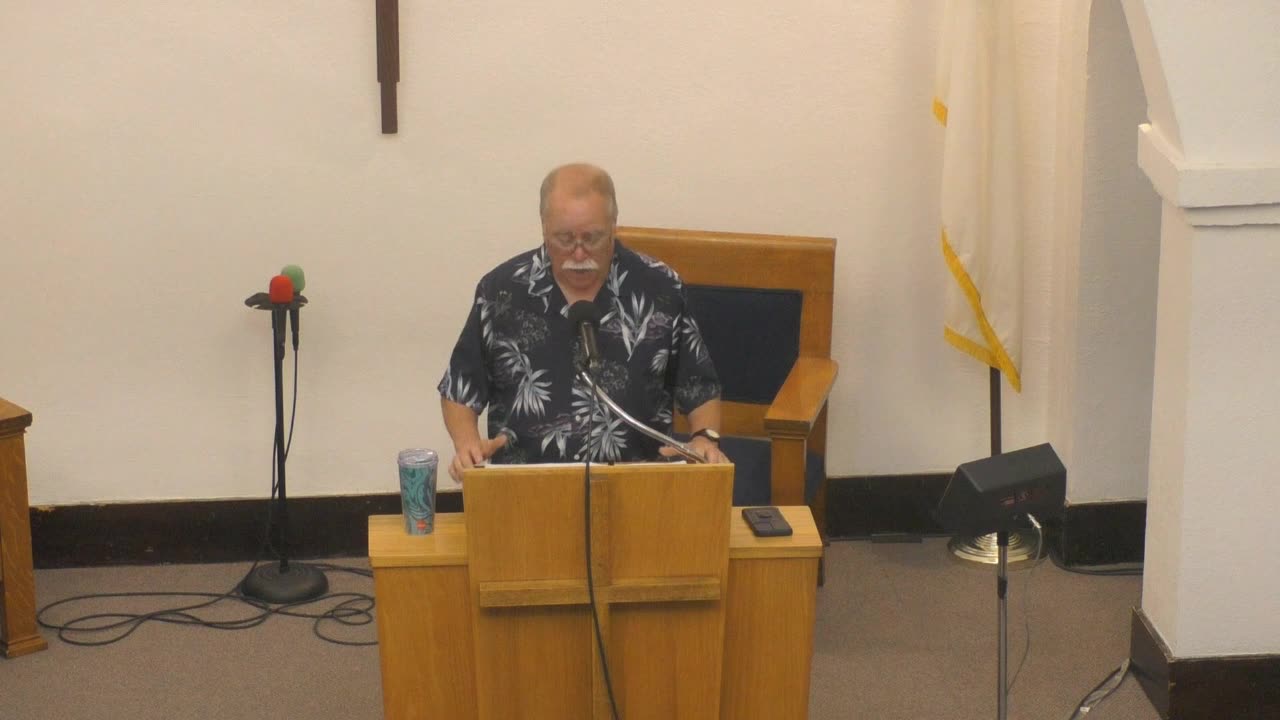 7-13-25 PM - "Will you answer God's call?" - Guest Speaker Jimmy Davis