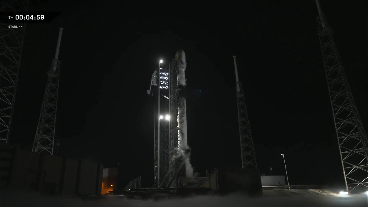 SPACEX LAUNCHES THE STARLINK GROUP (6-81) MISSION, (FULL STREAM).
