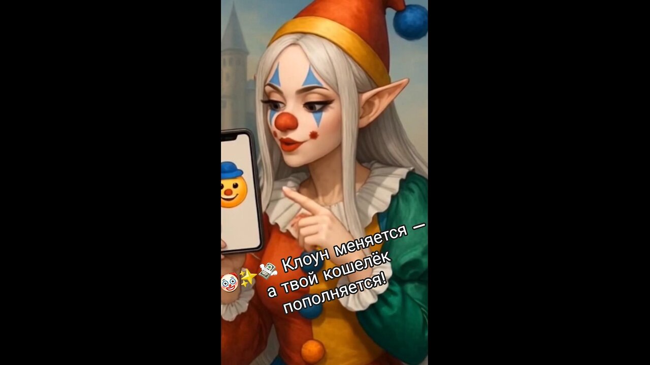 🤡✨💸 Клоун меняется — а твой кошелёк пополняется!