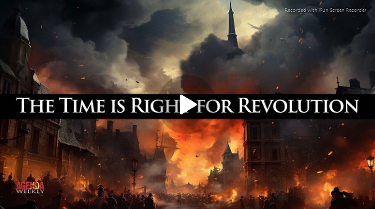 "THE TIME IS RIGHT FOR REVOLUTION">CURTIS BOWERS WEEKLY AGENDA - 35 mins.