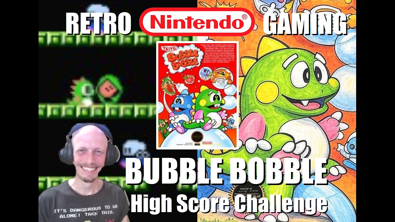 Bubble Bobble (NES): Shoot for a High Score with BrightGaming in a Bubble Poppin' Arcade Hit