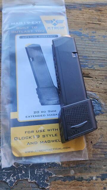 X-TEC 9mm 20rd Glock 19 Magazine Test