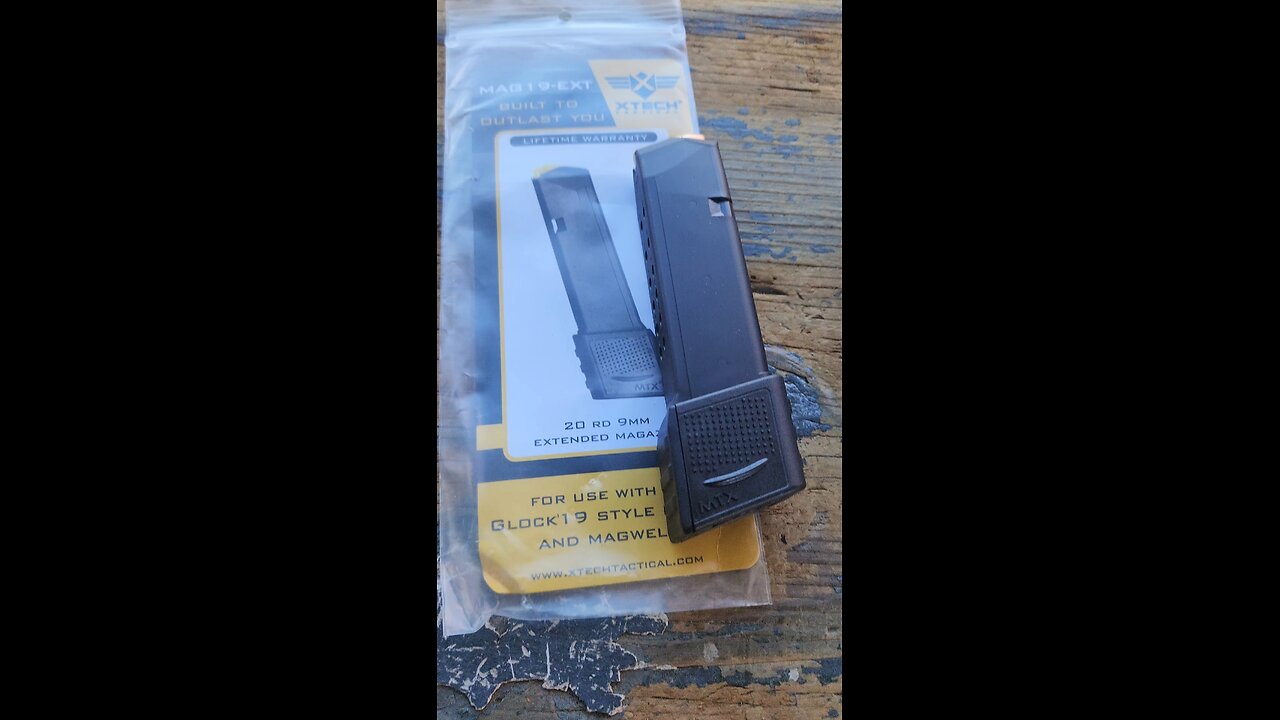 X-TEC 9mm 20rd Glock 19 Magazine Test