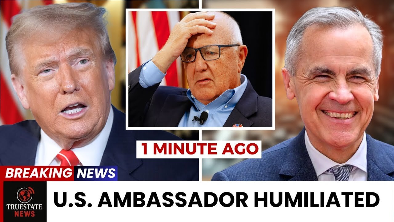 BREAKING: Carney DESTROYS U.S. Ambassador Hoekstra’s Insulting Remarks on Canadians