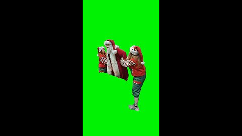 A Succulent Christmas Meal | Green Screen #santa #christmas #christmascountdown #meme #fyp
