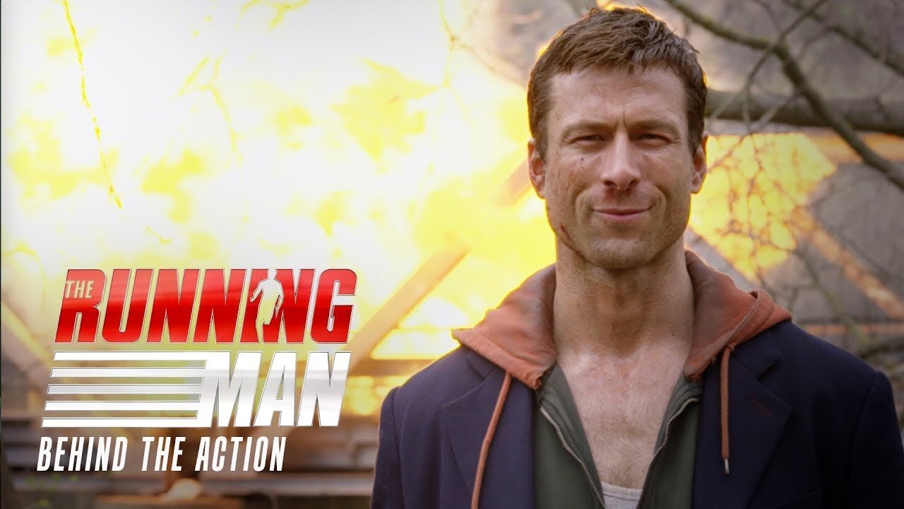 The Running Man - Official Behind the Action Featurette (2025) Glen Powell, Michael Cera