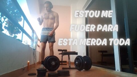 Levantei 72kg Com Halteres Peito / Lift 158.73 pounds Dumbells Chest