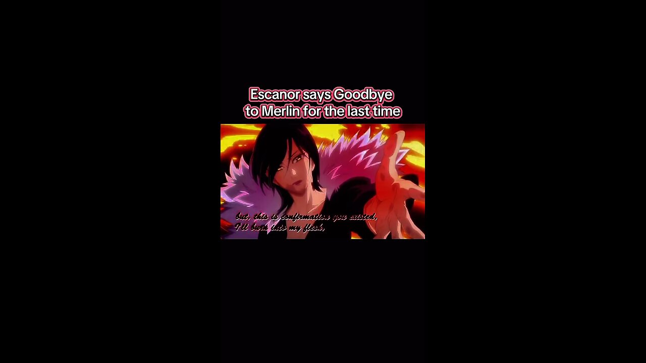 The Seven Deadly Sins – Escanor’s Heartfelt Goodbye 😢🔥 Epic Farewell Scene