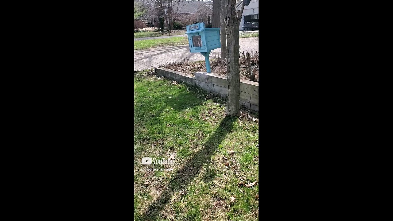 The Blue Free Mini Library