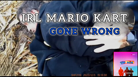 Guy Wrecks in Cornfield and smashes into 3 cars: Cop Cam