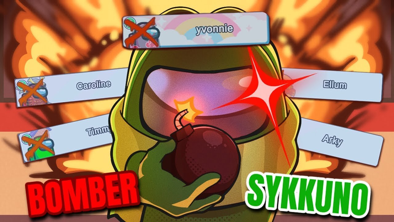 I Used 200 IQ to Drop Bombs in Among Us… and It Worked