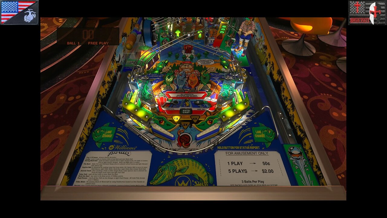 The White Lines Project [S1E34]: "Pinball FX3 - Fish Tales" (PS4 - 2018) [NA Version]