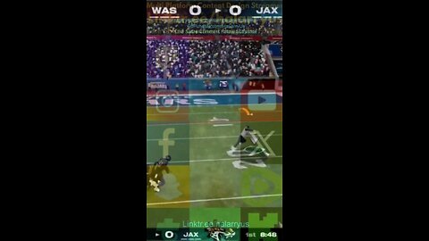 First Score JAX 6 vs WAS 0 #AllMadden #Madden25 #NFLmadden #madden