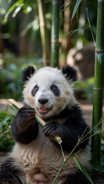 cute panda #shorts #cute #cuteanimal