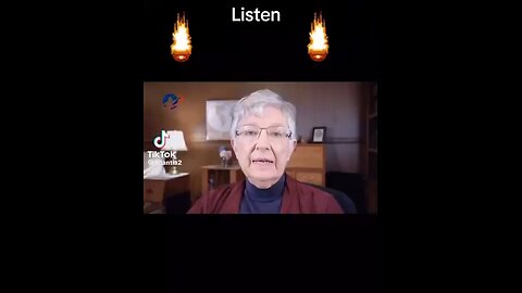 she is explaining what happened before President Trump left Calgary that has the global elite