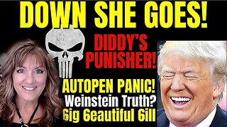 MELISSA REDPILL & CHARLIE WARD : "Down She Goes! Trump, Diddy, Epstein"