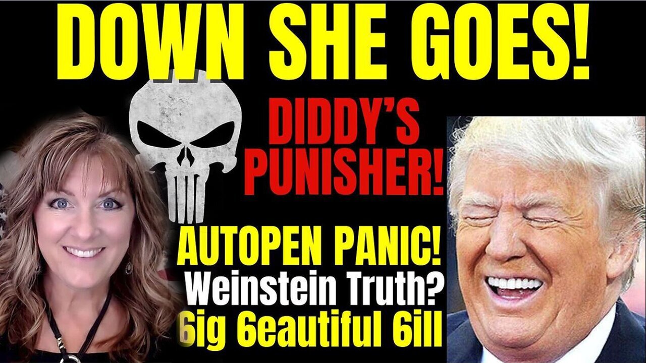 MELISSA REDPILL & CHARLIE WARD : "Down She Goes! Trump, Diddy, Epstein"